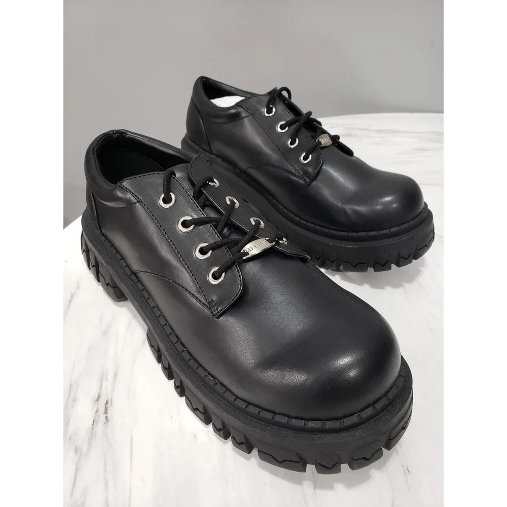 SIZE 15 Dolls Kill DELIAS Teen Craft Oxford Platform Shoes gothic punk cyberpunk
